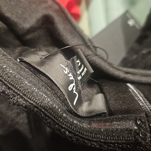 Astounding Aura Black Lace Strapless Bustier Maxi Dress - Picture 9 of 12